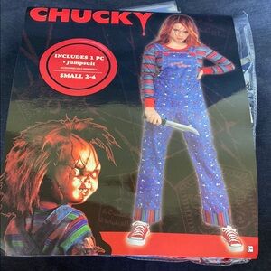 Chucky Costume Jumpsuit